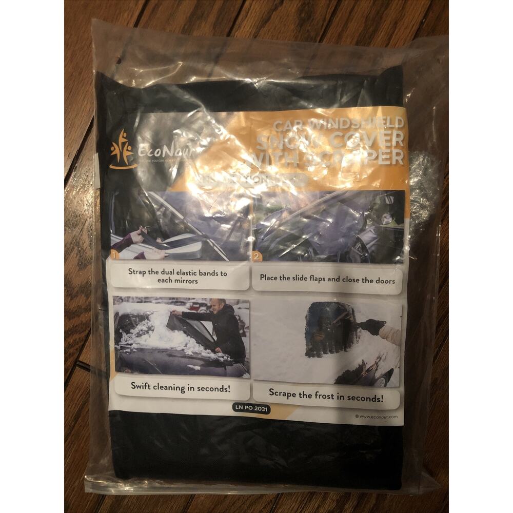 CAR WINDSHIELD COVER for Ice Snow 600D Oxford Fabric Standard 69x42 By ECONOUR